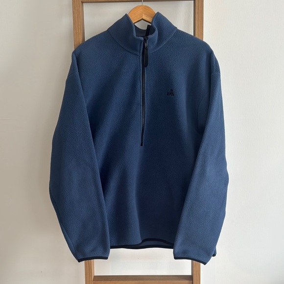 EASTERN MOUNTAIN SPORTS EMS | Men's Blue Half-Zip Sweater Large - Picture 1 of 5